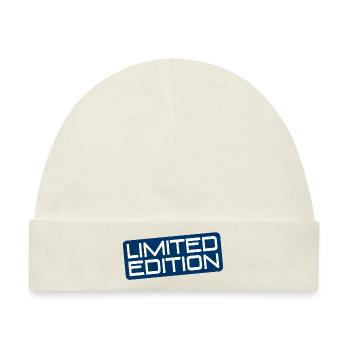 Limited Edition - Einzelstück - Begrenzte Anzahl - Baby Premium Organic Mütze - Naturweiß - Vorne