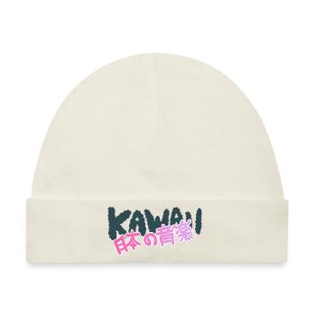 Kawaii Text - Baby Premium Organic Mütze - Naturweiß - Vorne