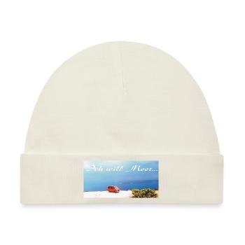 Ich will Meer - Baby Premium Organic Mütze - Naturweiß - Vorne