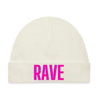 Rave - Baby Premium Organic Mütze - Naturweiß - Vorne