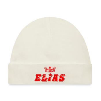 Elias - Baby Premium Organic Mütze - Naturweiß - Vorne