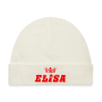 Elisa - Baby Premium Organic Mütze - Naturweiß - Vorne