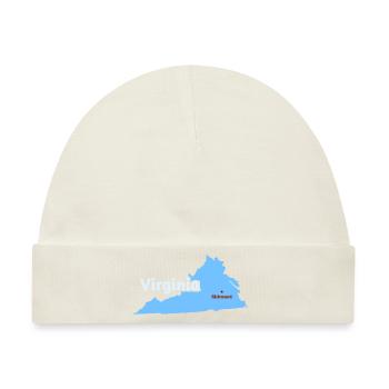 Richmond Virginia Design für stolze Virginier - Baby Premium Organic Mütze - Naturweiß - Vorne