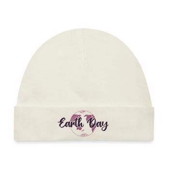 Tag der Erde - Baby Premium Organic Mütze - Naturweiß - Vorne