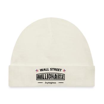 Die Wall Street Millionäre - Baby Premium Organic Mütze - Naturweiß - Vorne