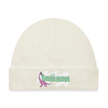 Brachiosaurus - Baby Premium Organic Mütze - Naturweiß - Vorne