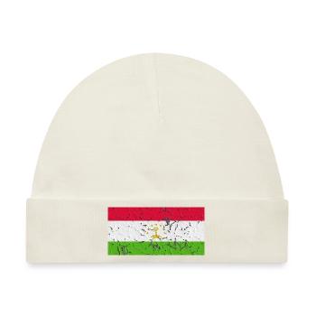 Tadschikistan - Baby Premium Organic Mütze - Naturweiß - Vorne