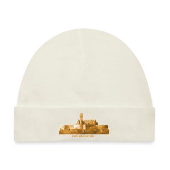 Königstein Burg Ruine Taunus Hessen - Baby Premium Organic Mütze - Naturweiß - Vorne