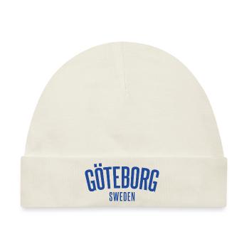 Göteborg Schweden - Baby Premium Organic Mütze - Naturweiß - Vorne