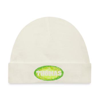 Retro Thomas - Baby Premium Organic Mütze - Naturweiß - Vorne