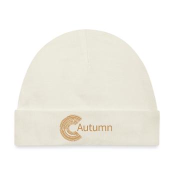 Für Autumn - Baby Premium Organic Mütze - Naturweiß - Vorne