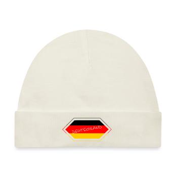 Deutschland, Germany - Baby Premium Organic Mütze - Naturweiß - Vorne