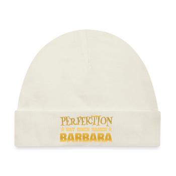 Perfektion Barbara - Baby Premium Organic Mütze - Naturweiß - Vorne