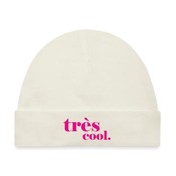 très cool. - Baby Premium Organic Mütze - Naturweiß - Vorne