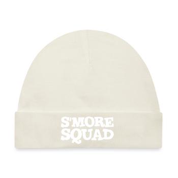 S'more Squad - Baby Premium Organic Mütze - Naturweiß - Vorne