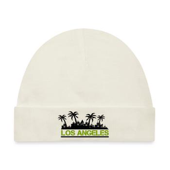 los angeles - Baby Premium Organic Mütze - Naturweiß - Vorne