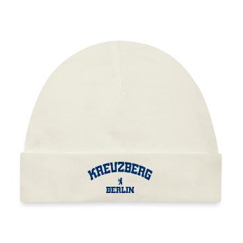 Kreuzberg - Berlin - Deutschland - Germany - Baby Premium Organic Mütze - Naturweiß - Vorne
