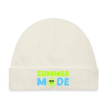 summer mode - Baby Premium Organic Mütze - Naturweiß - Vorne