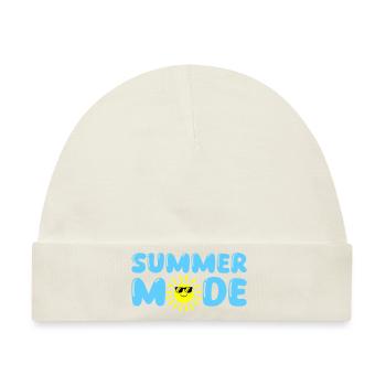 summer mode - Baby Premium Organic Mütze - Naturweiß - Vorne