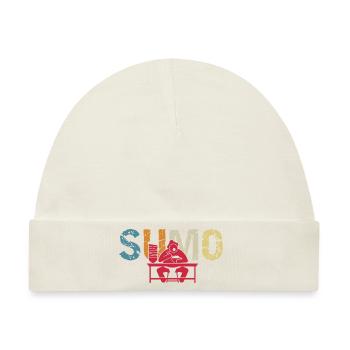Sumo - Baby Premium Organic Mütze - Naturweiß - Vorne