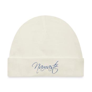 Namaste - Baby Premium Organic Mütze - Naturweiß - Vorne
