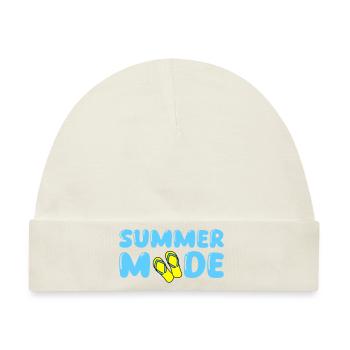 summer mode - Baby Premium Organic Mütze - Naturweiß - Vorne