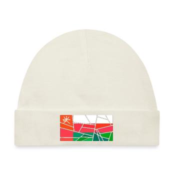 Oman als Oman - Baby Premium Organic Mütze - Naturweiß - Vorne