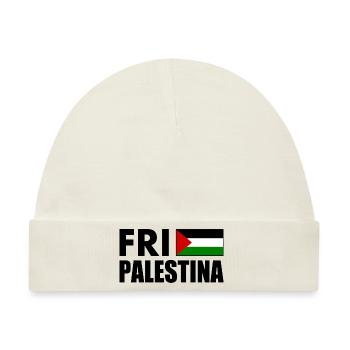 Fri palestina - Baby Premium Organic Mütze - Naturweiß - Vorne