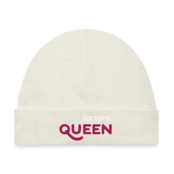 Lip Sync Drag Queen Geschenk - Baby Premium Organic Mütze - Naturweiß - Vorne