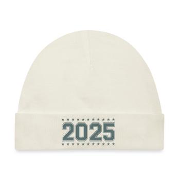 2025 - Baby Premium Organic Mütze - Naturweiß - Vorne