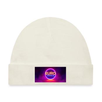 EURO Dance - Baby Premium Organic Mütze - Naturweiß - Vorne
