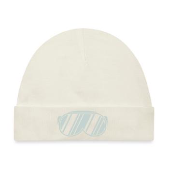 skibrille - Baby Premium Organic Mütze - Naturweiß - Vorne