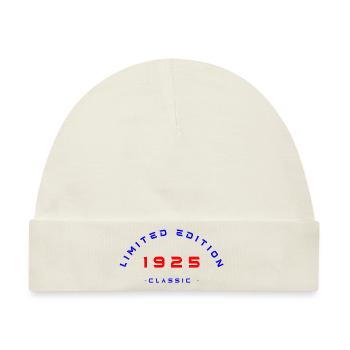 1925, Limited Edition - Baby Premium Organic Mütze - Naturweiß - Vorne