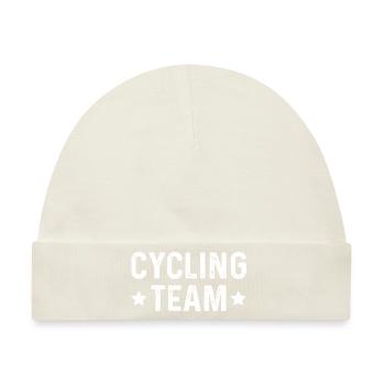 Cycling Team - Baby Premium Organic Mütze - Naturweiß - Vorne