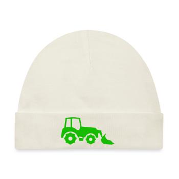 bagger - Baby Premium Organic Mütze - Naturweiß - Vorne