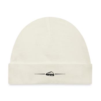 Sandwich linie - Baby Premium Organic Mütze - Naturweiß - Vorne