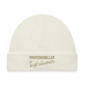 Professioneller Tagträumer - Baby Premium Organic Mütze - Naturweiß - Vorne