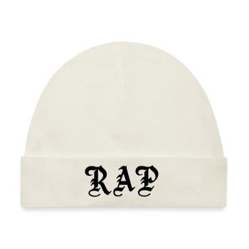 RAP - Baby Premium Organic Mütze - Naturweiß - Vorne