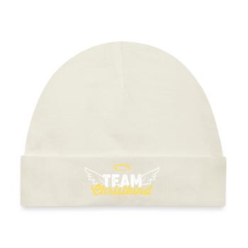 Team Christkind - Baby Premium Organic Mütze - Naturweiß - Vorne