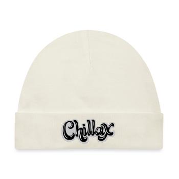Chill out - Baby Premium Organic Mütze - Naturweiß - Vorne