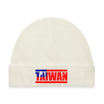 Taiwan - Baby Premium Organic Mütze - Naturweiß - Vorne