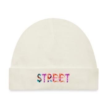Street - Baby Premium Organic Mütze - Naturweiß - Vorne
