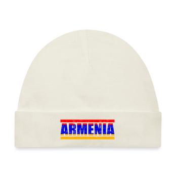 Armenien - Baby Premium Organic Mütze - Naturweiß - Vorne