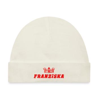 Franziska - Baby Premium Organic Mütze - Naturweiß - Vorne