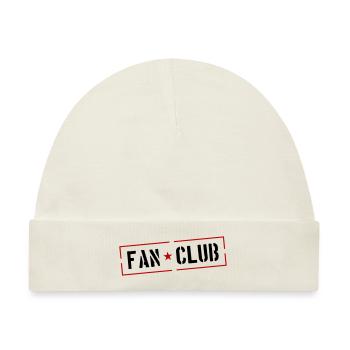 Fan Club - Baby Premium Organic Mütze - Naturweiß - Vorne