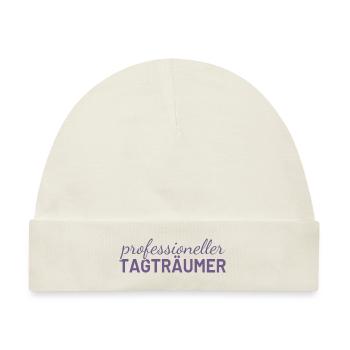 Professioneller Tagträumer - Baby Premium Organic Mütze - Naturweiß - Vorne