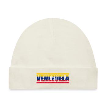 Venezuela - Baby Premium Organic Mütze - Naturweiß - Vorne