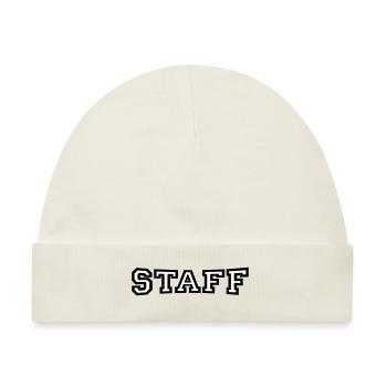 Staff - Baby Premium Organic Mütze - Naturweiß - Vorne