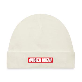 Ibiza Crew - Baby Premium Organic Mütze - Naturweiß - Vorne