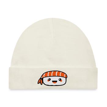 sushi - Baby Premium Organic Mütze - Naturweiß - Vorne